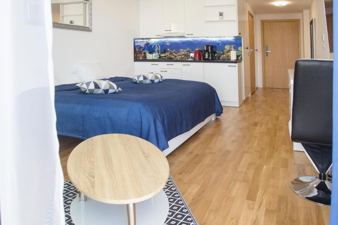 Apartment Al-dom Seaside Z Bocznym Widokiem Na Morze I Miejscem W Hali Garazowej